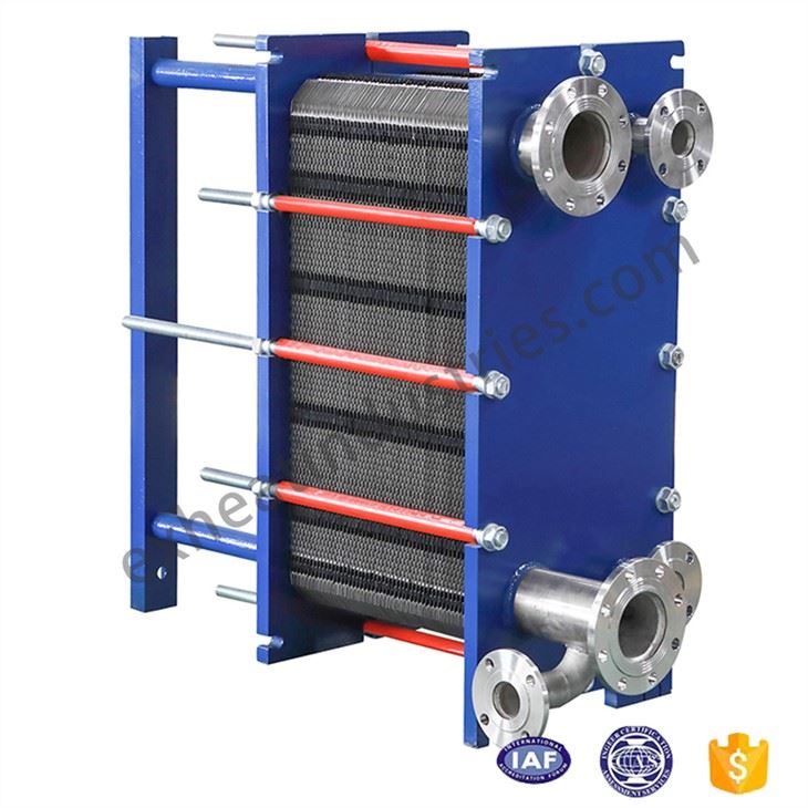 Intercambiador de calor de placas para desalinización de agua de mar