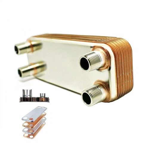 Condensador intercambiador de calor de placas soldadas